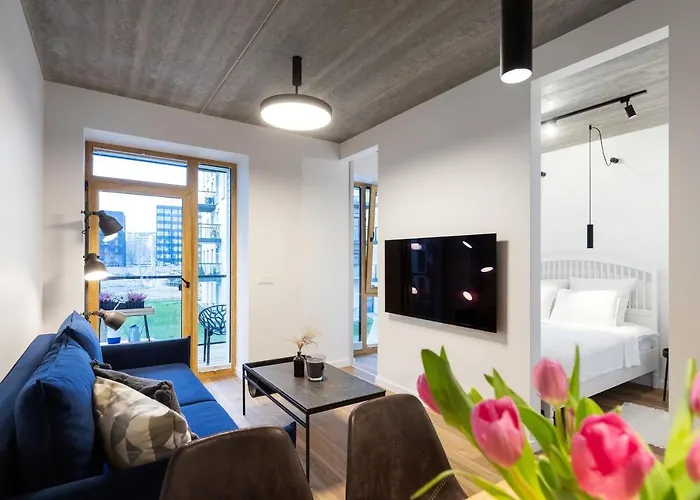 City Center Sanctuary Modern Business-Class Studio With Free Parking In The Heart Of Vilnius